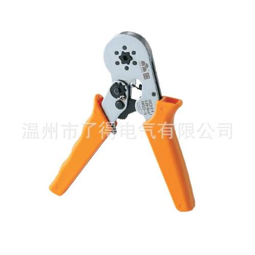 华胜工具HSC86-6六边形迷你型自调试压线钳管形端子压接钳
