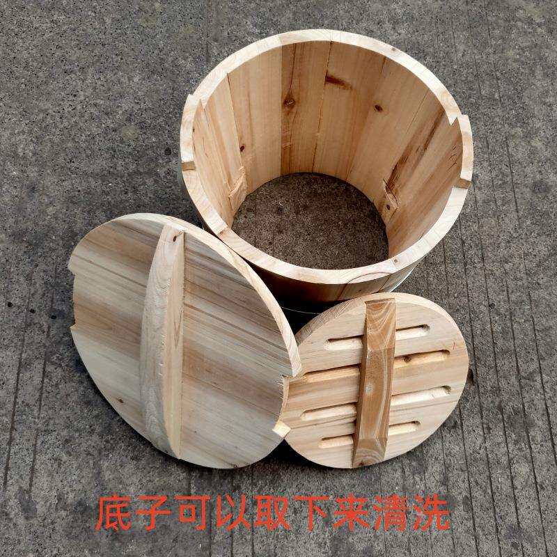 木甑子四川手工制作香杉餐饮木笼屉蒸饭木桶家用竹甑子蒸桶蒸新品
