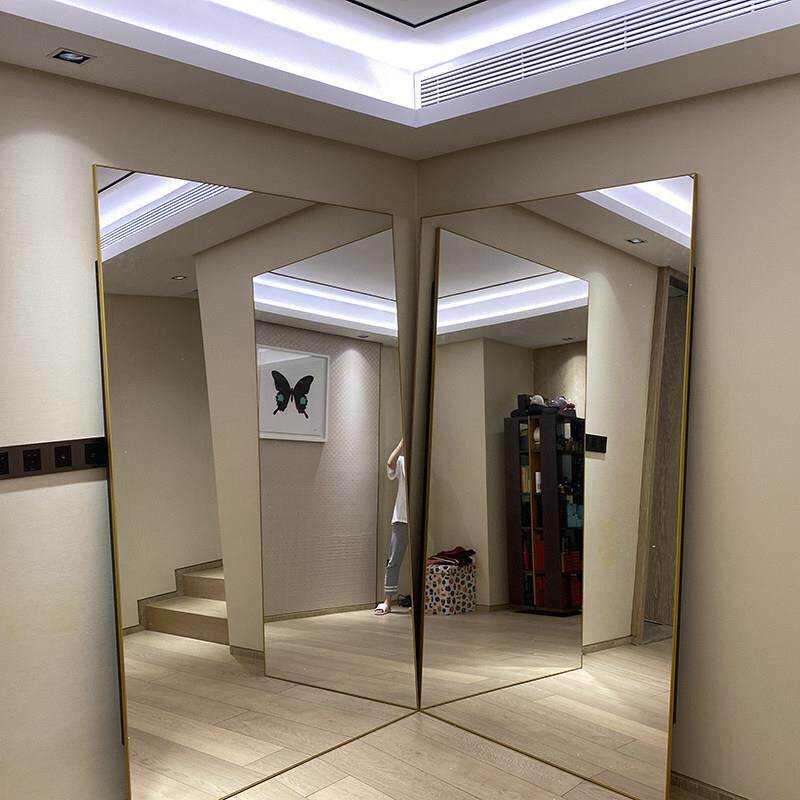 服装店显瘦镜全身镜网红自拍显高女美颜拍照大落地镜子全身全身镜