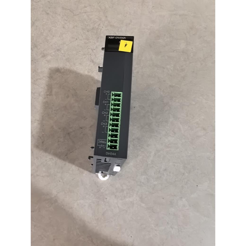 LS产电PLC模块XBF-DV04A DV04A原装拆机少端子 二手议价