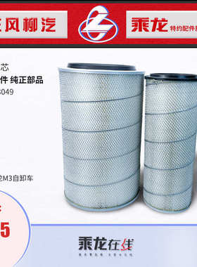 原厂纯正配件乘龙M3国六工程车沙漠王空气滤芯滤清器SMKW3049