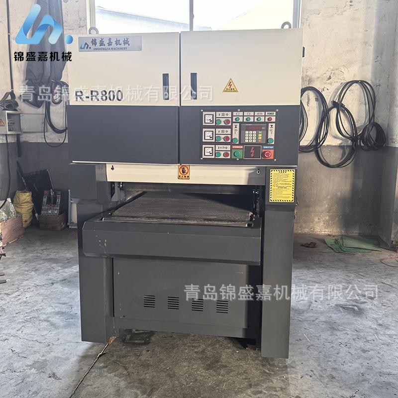 拉丝机不锈钢底漆金属表面处理砂光机全自动R-R1300型金属砂光机
