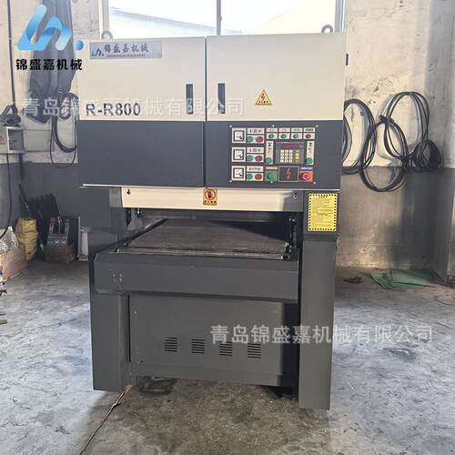 拉丝机不锈钢底漆金属表面处理砂光机全自动R-R1300型金属砂光机