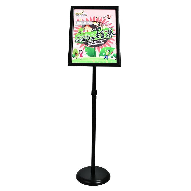 不锈钢a4立牌指示牌立式广告牌水牌展示架a3酒店导向牌落地展示牌