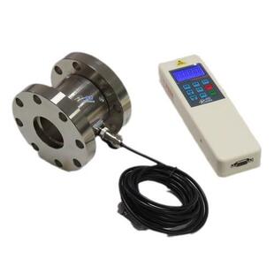 500KN 法兰式 200K 100K 1000KN数显推拉力计外置连线 测力计SGFF