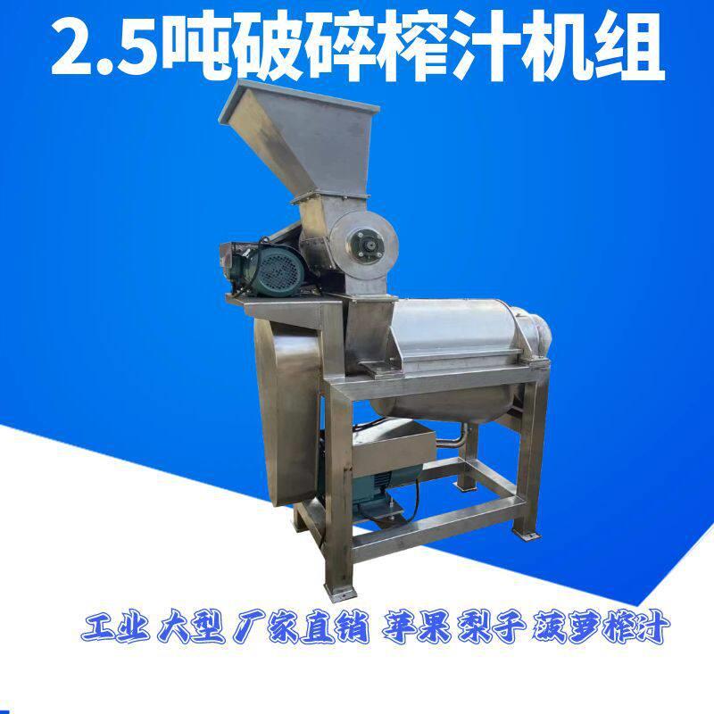 大型葡萄榨汁机 商用橙子葡萄果汁挤压机 牌柠檬浆渣分离机