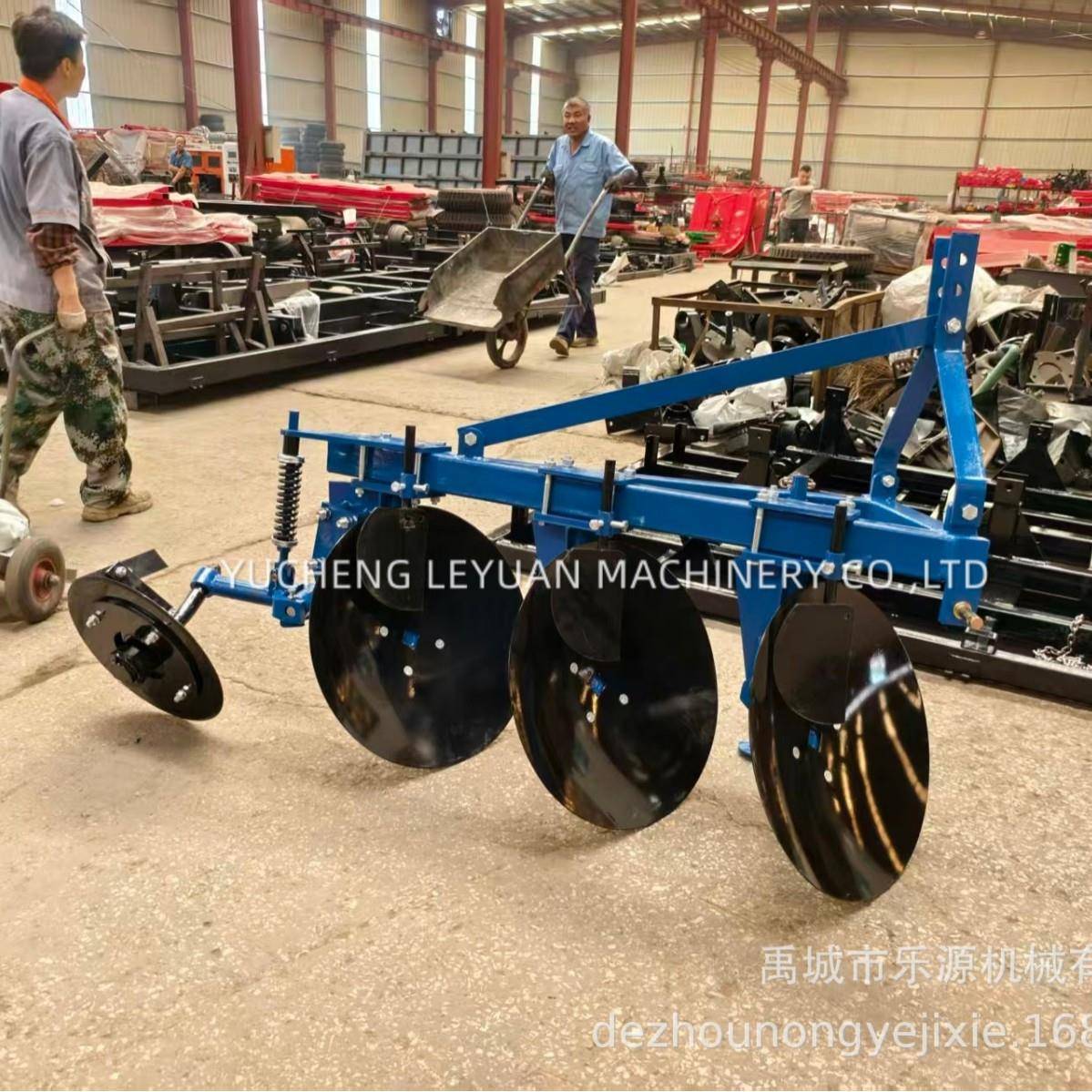 农用开荒圆管犁深翻犁地耕地犁土地耕整圆盘犁非洲出口犁