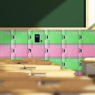 车间员工abs塑料更衣柜能柜智加厚彩合色寄存组多门员工ZPF挂衣柜