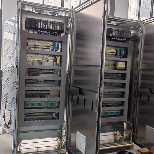 艾默生PLC控制系统 PLC柜 编程调试室内柜电气成套 不锈钢型材柜