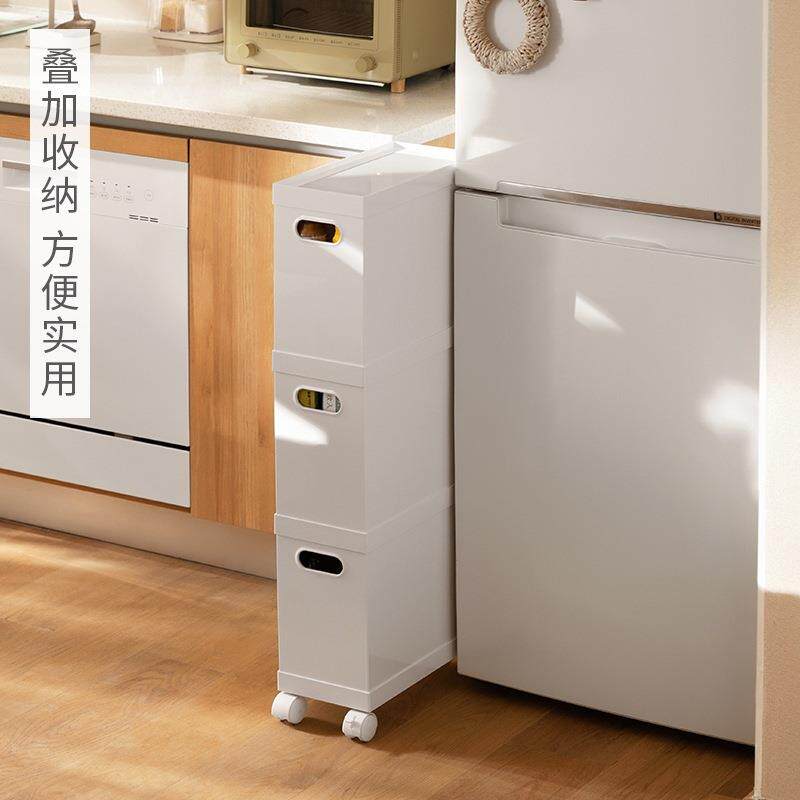立文件收纳恒盒物文具整68793理箱桌下移动置物架厨房橱柜杂可收