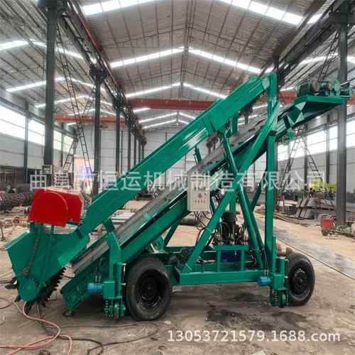 饲料发酵池取料机 电动升降高空扒草机 自动刮料机