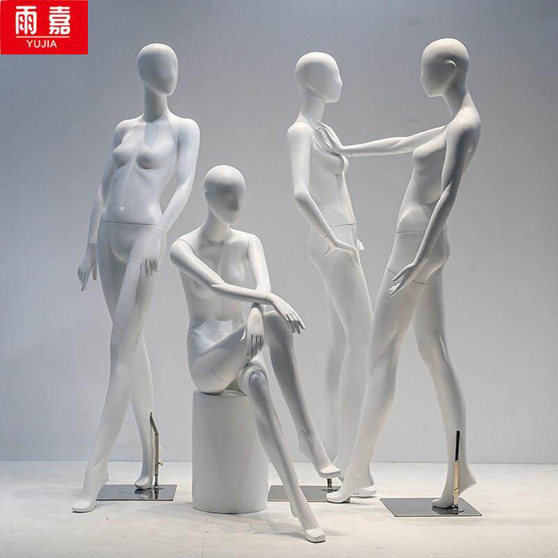 模特道具女全身个性服装店女装摄影婚纱橱窗展示假人体女式模特架