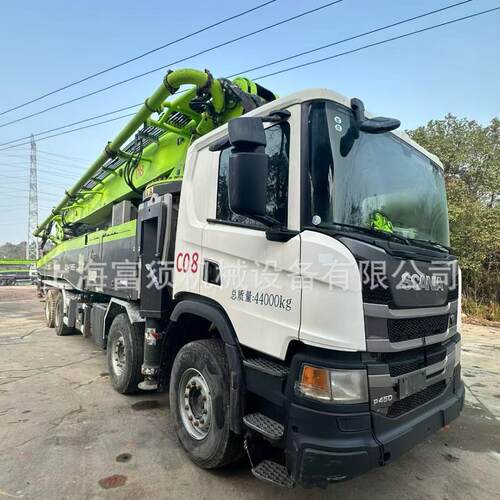 中联59米泵车 二手混凝土输送泵车  斯堪尼亚底盘Pump Truck 天泵