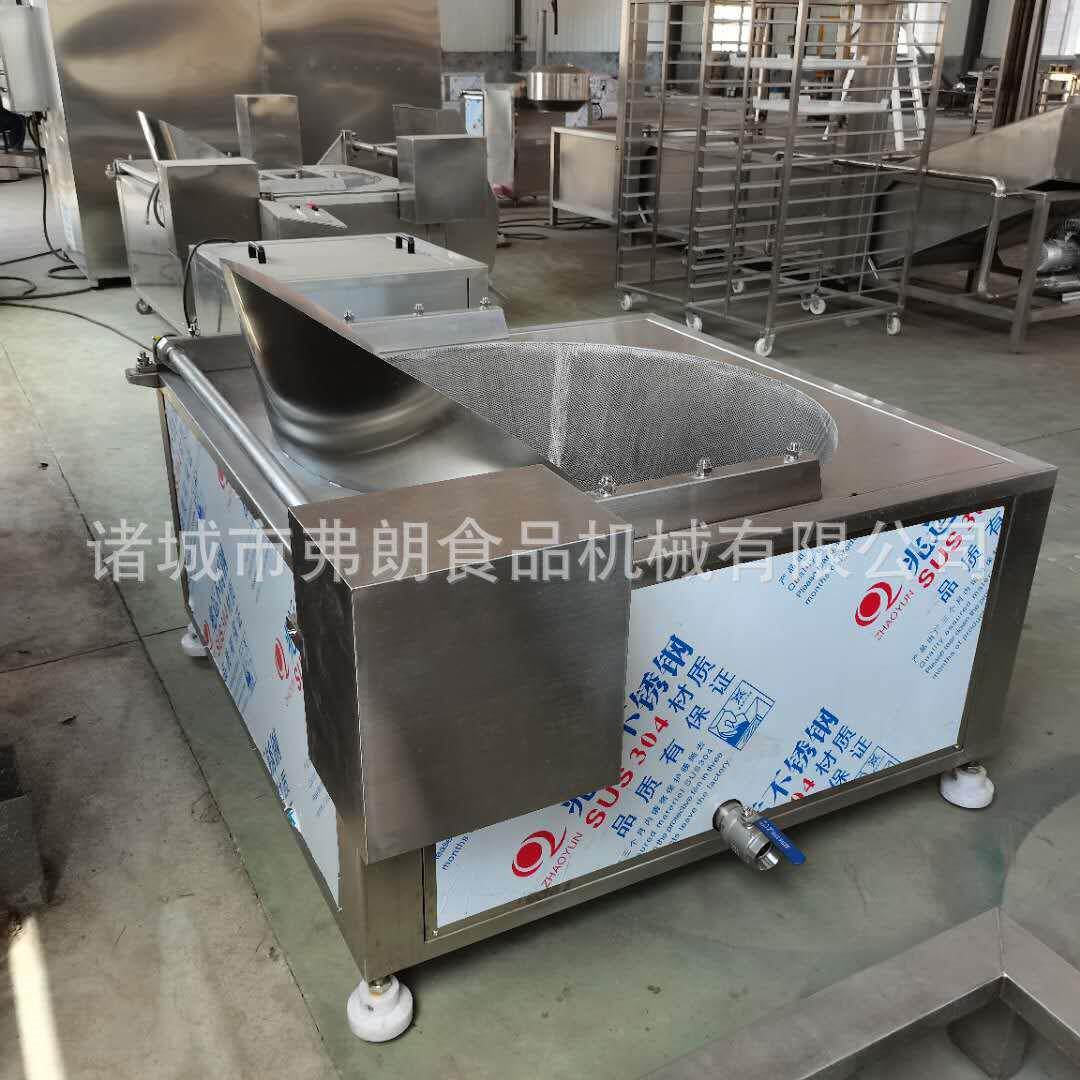 供应虾丸油炸机春卷鸡排油炸机厂家食品油炸机鱼丸油炸机