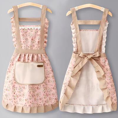 【1400 Repurchases】Cotton Canvas Apron Country Style Workwe