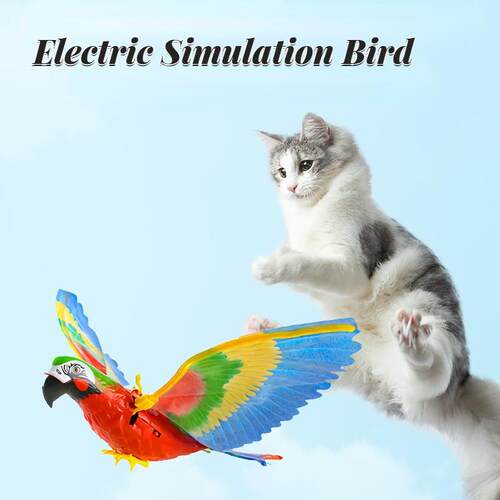 Cat Interactive Toys Simulation Bird Electric Hanging Eagle