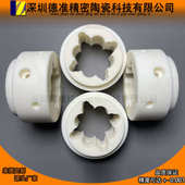 工业氧化铝氧化锆陶瓷圆棒吸嘴四极杆环管精密陶瓷零件非标件加工