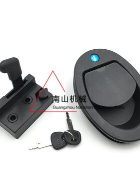 厦工XG806/808门锁总成内外拉手 锁块 夏工驾驶室门锁 挖掘机配件