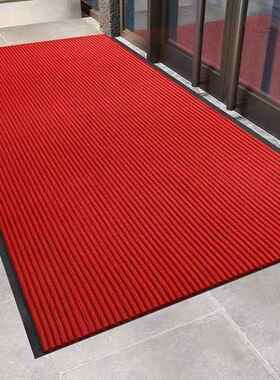 特厚吸商用垫防滑垫进门门厅水垫开地业门口大红色地毯子户外CD10