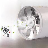 圆形风管风机排风机厨房排风机浴室排风机强力排风机6英寸