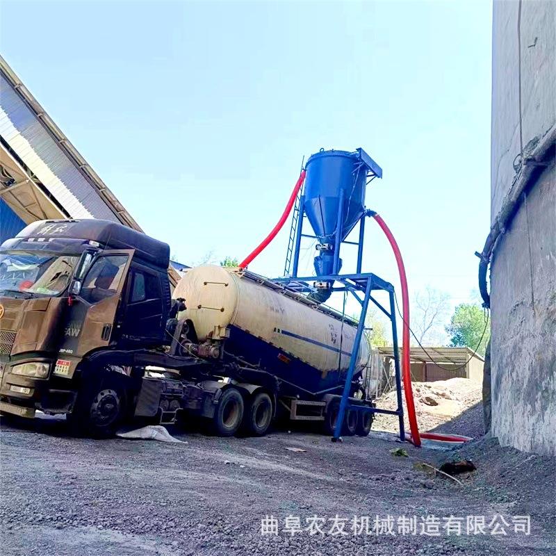 港口大型卸船机负压粉煤灰粉料吸粮机码头散料水泥煤炭气力式卸船