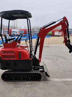 出口德国HT20型履带式微型挖机 家用挖土破碎锤 炮头 果园挖机CE