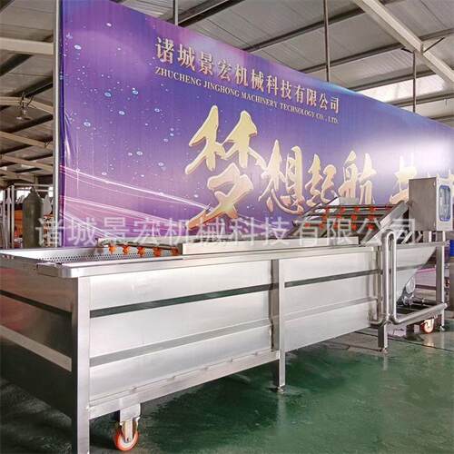 定制全自动商用气泡清洗机辣椒清洗机果蔬清洗风干流水线