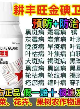 耕丰旺金碘卫士杀菌剂专用药典真细菌通用小麦油菜大蒜锈疫病