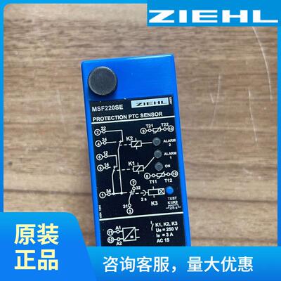 上海绿添供应德国ZIEHL继电器MSF220SET221697AC/DC90-240V