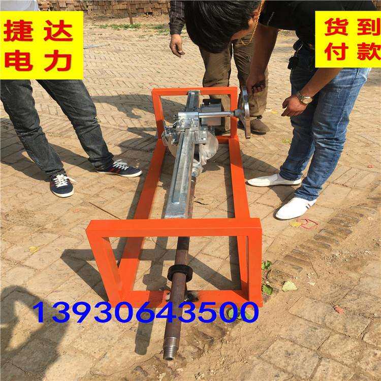 小型水钻顶管机过道眼水钻非开挖顶管机过路钻孔机铺管机自来水