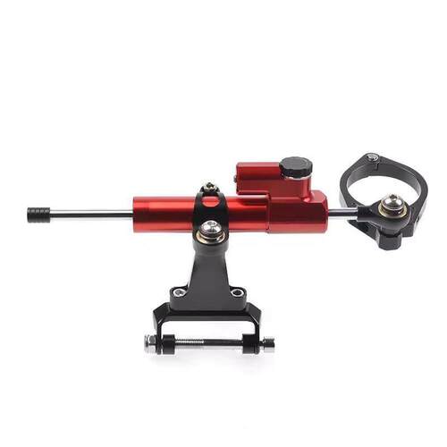 适用阿普利亚GPR250 GPR150R 改装钛尺支架码 方向阻尼器 防甩头
