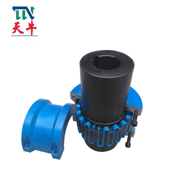 合供应 带铝金罩壳 蛇形弹簧用HRJ联轴器 JS2风机轴联器