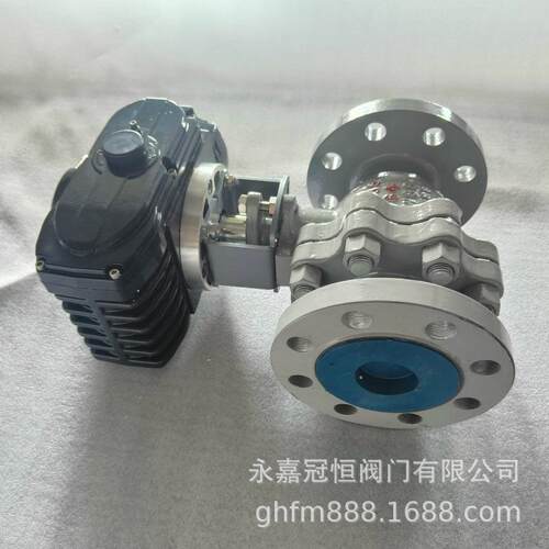 铸钢Q法兰阀 941压F-64C DN4球0 冠桓电动高球阀