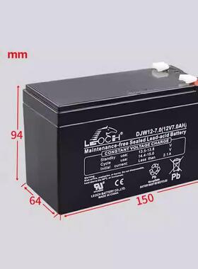 理士蓄电池12V10AH免维护铅酸蓄电池DJW12-10风力发电储能使用