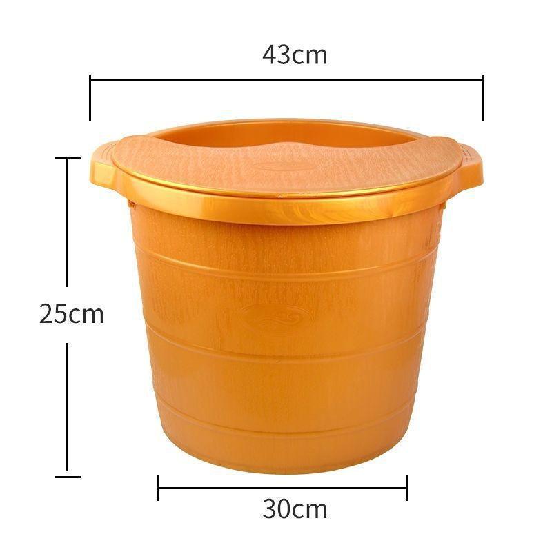 洗脚盆加厚牛筋泡脚按摩足浴盆