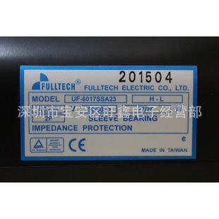 UF6017SSA23H AC230V 25W变压器横流风机 L福佑FULLTECH
