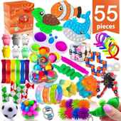 Pack Set Anti Mystery Christmas Toys Stress Adv Fidget