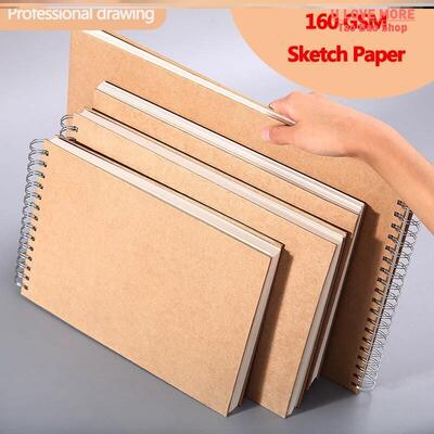 Professional sketchbook Thick paper 160 GSM Spiral notebook