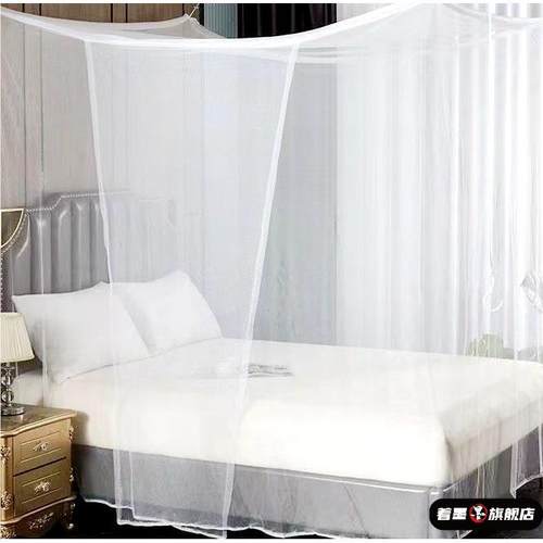 蚊帐家用免安装挂式老式加厚加密卧室双人床