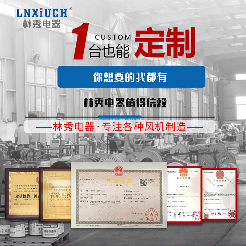 YFR货轴风流风机厂房通车间气yw现f网罩式换排气扇外转子换气扇