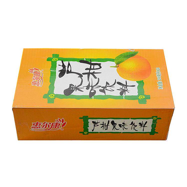 厦门特产儿时回忆惠尔康芦柑果味饮料夏日冷饮常备果汁248ml*24盒