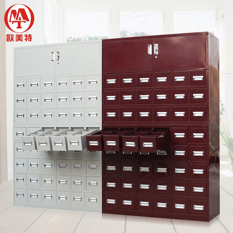 不锈钢药柜中医钢制加厚医院药店药橱草药饮片柜中药柜