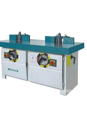 MX5317立式双轴木工铣床高速木材修边机铣边机双头立铣仿形铣床