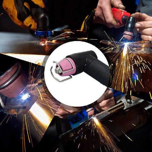 5pcs Cutter Torch Guide Ring Replacement Parts Metal Guide