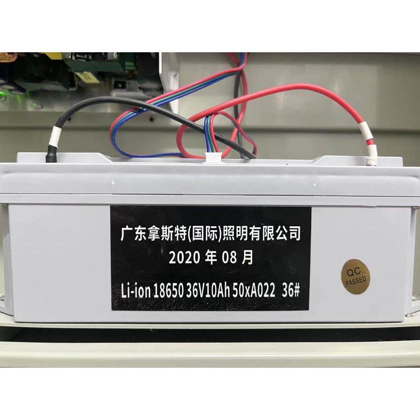 广东拿斯特消防A型应急照明集中电源EPS主机备用锂电池36V10A24A