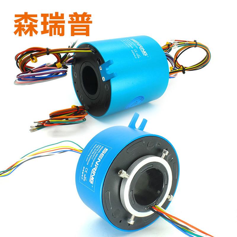 中空集电环电滑环孔径38.1mm外径99mm 6 12 18 24路滑环导电环