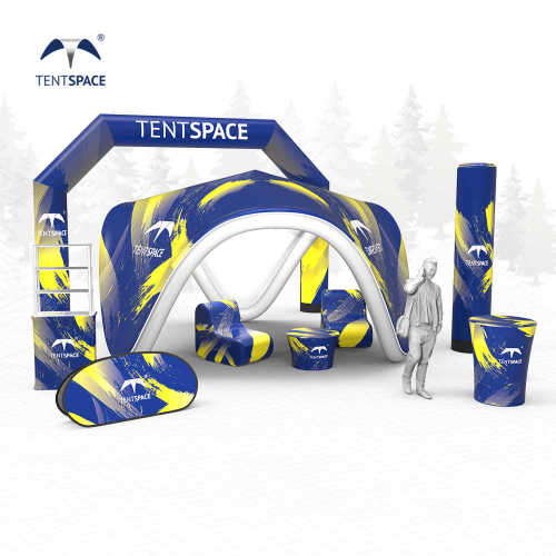 V型充气帐篷大型户外营销活动组合车站活动广告促销展览