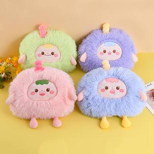 启迪星充电式热水袋卡通防爆电暖袋学生毛绒暖手宝暖水袋暖宝宝女