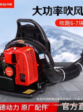 兴虎二冲程吹风机汽油灭火机背负式大功率吹雪机落叶树叶大棚