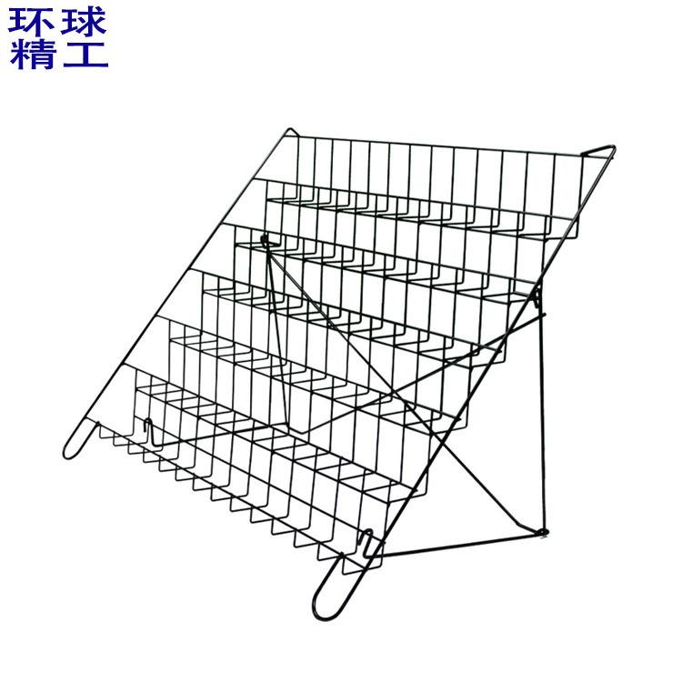 铁艺报刊架杂志架资料架展架宣传架多功能可折叠展示架收纳架落架